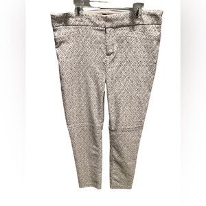 Crosby Madison slacks in grey and white